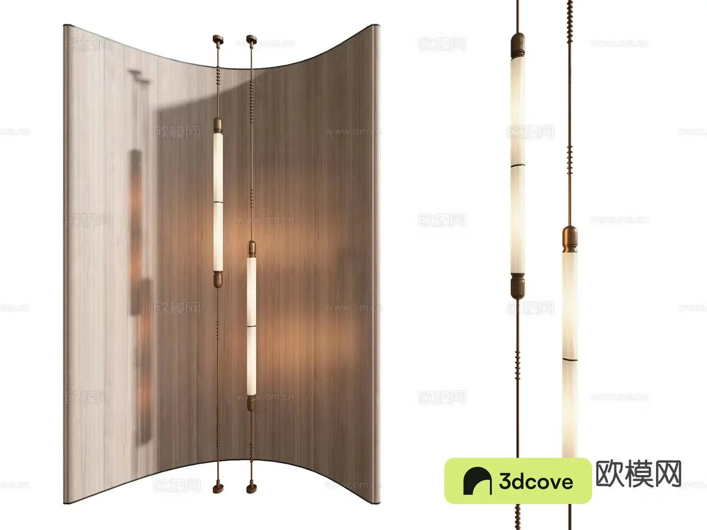 Bedside small chandelier