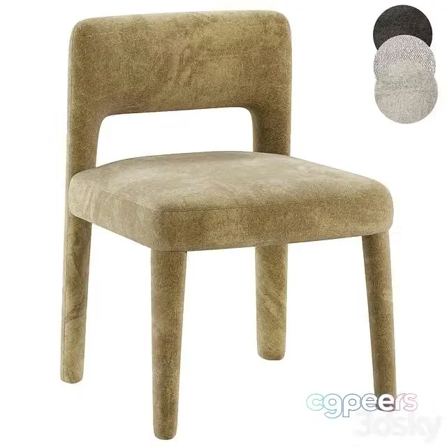 3ds Max Free – Nico Dining Side Chair