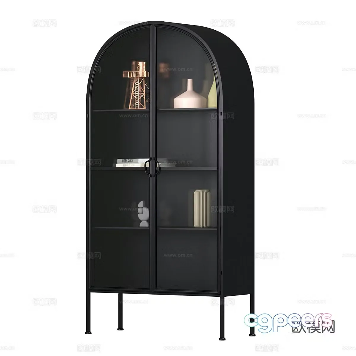 Modern decorative cabinet 3d model