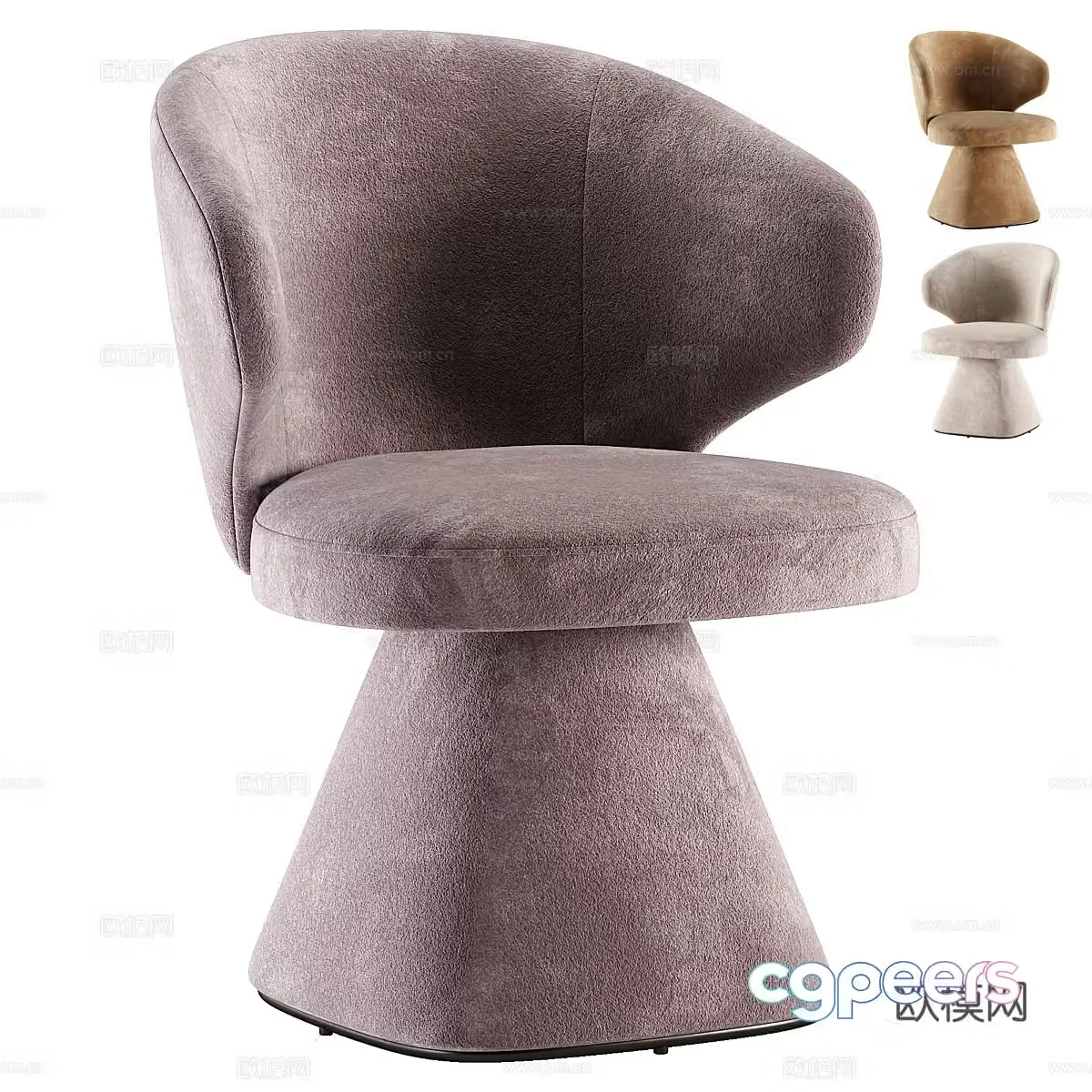 Richmond Interiors Dining Chair Gatsbi3d Model