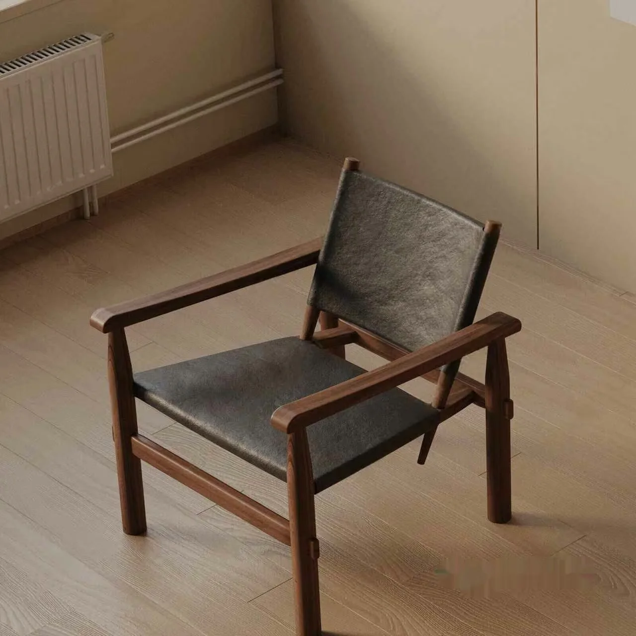 Wooden Armchair 3D Model – 8300 – VRAY Render