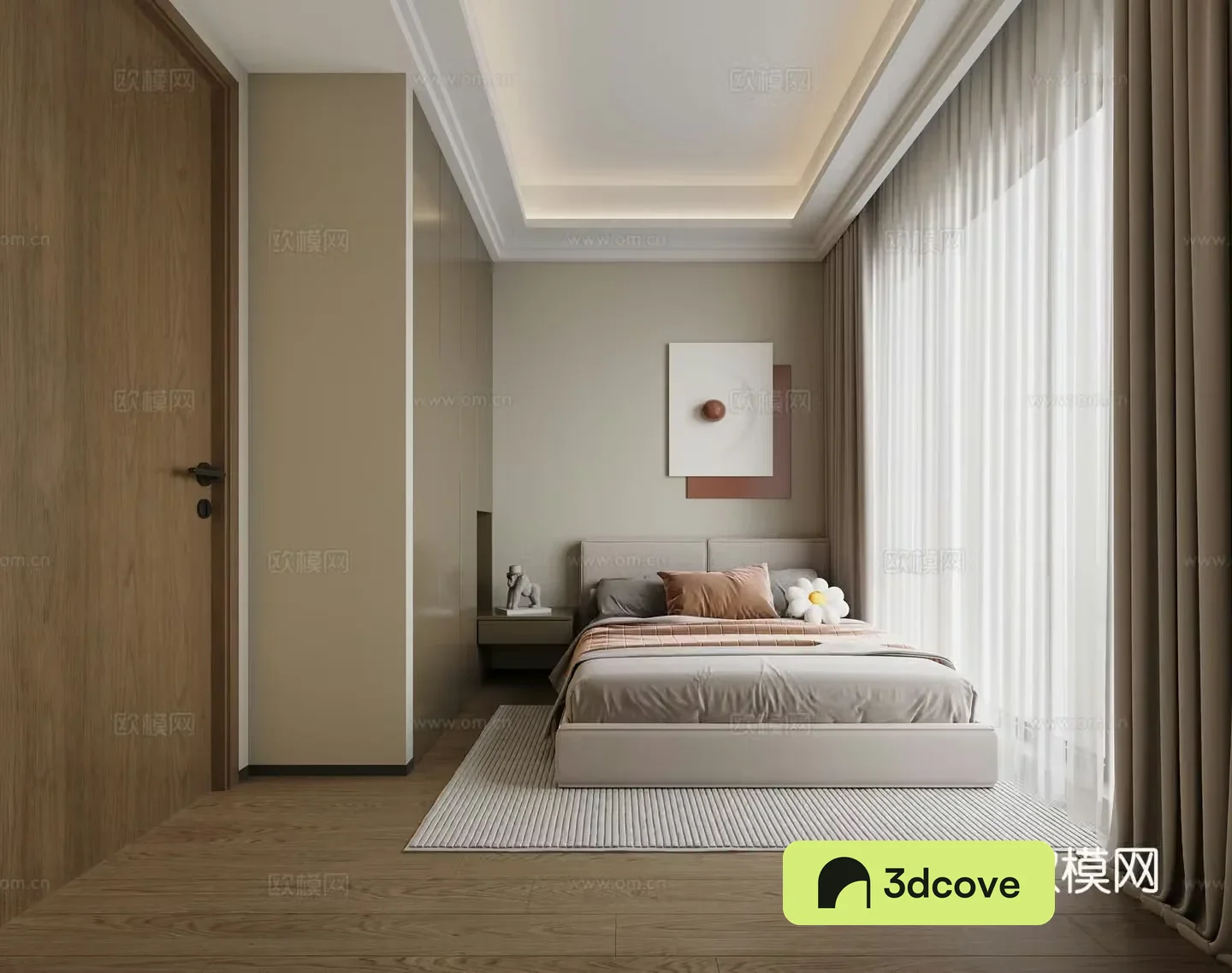 New Chinese bedroom