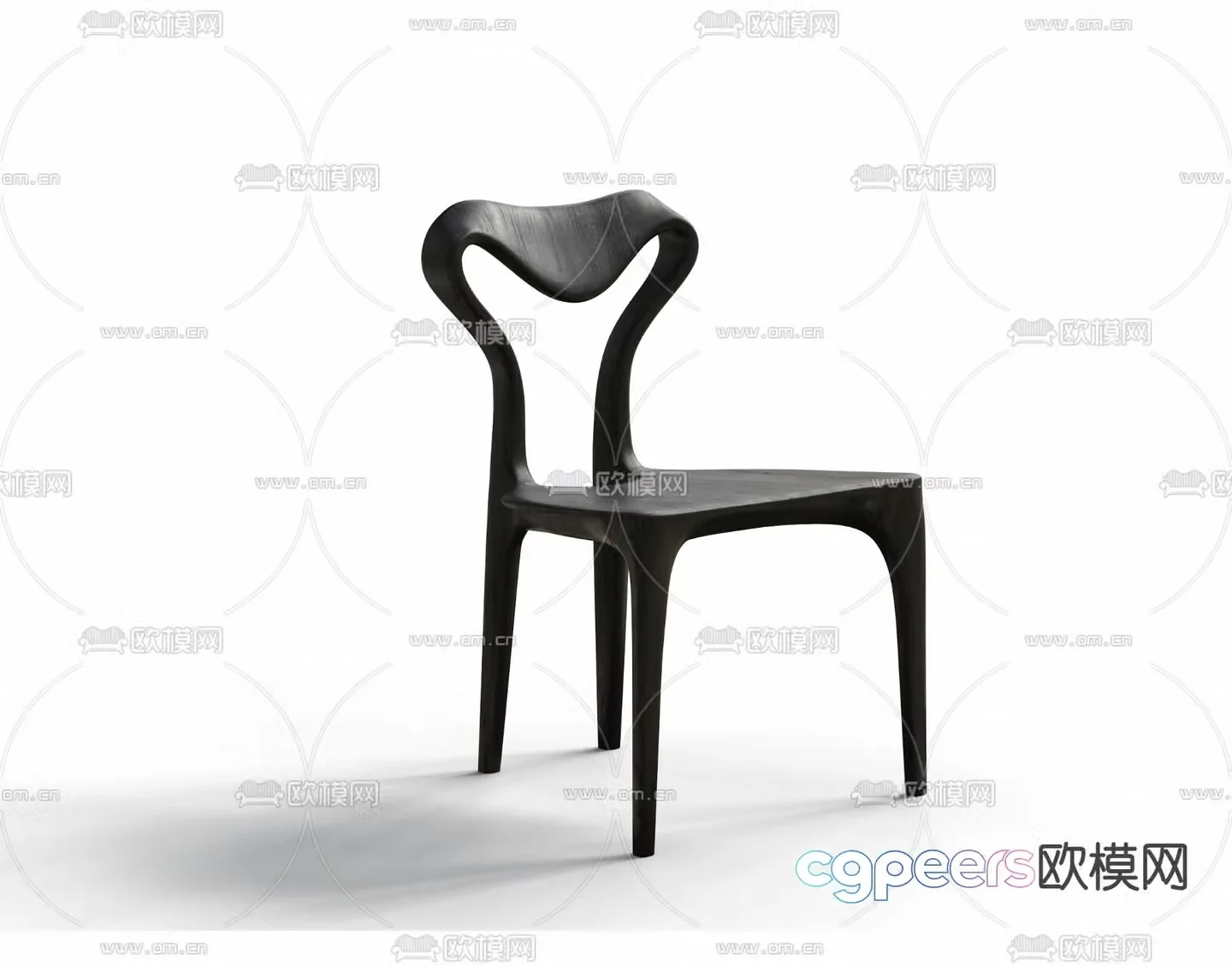 chair dining chair 3d model