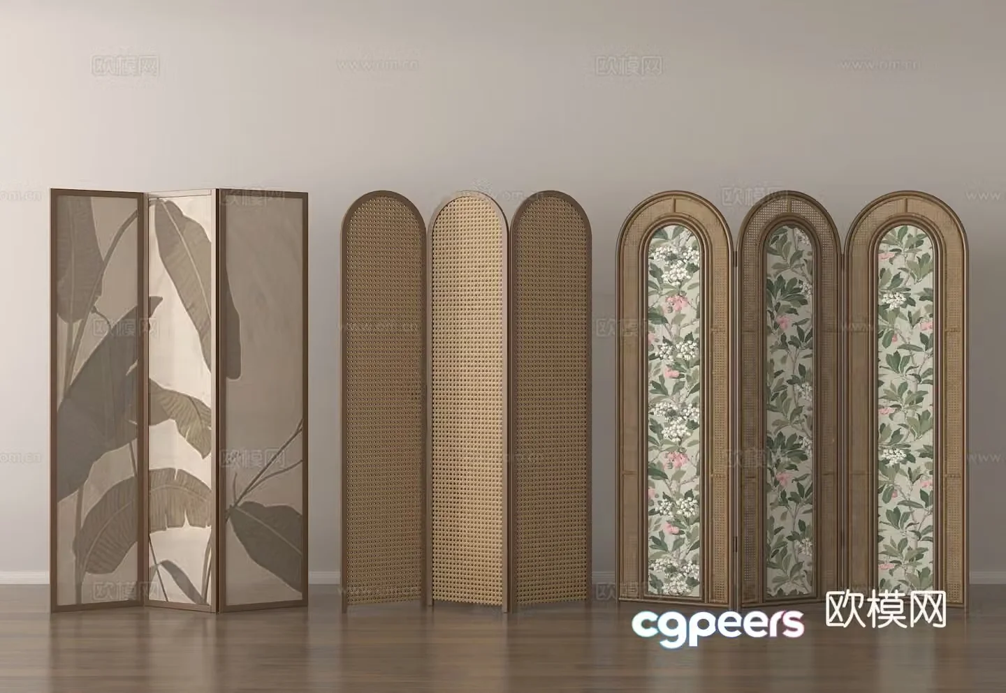 Screen Folding Screen 3D Model