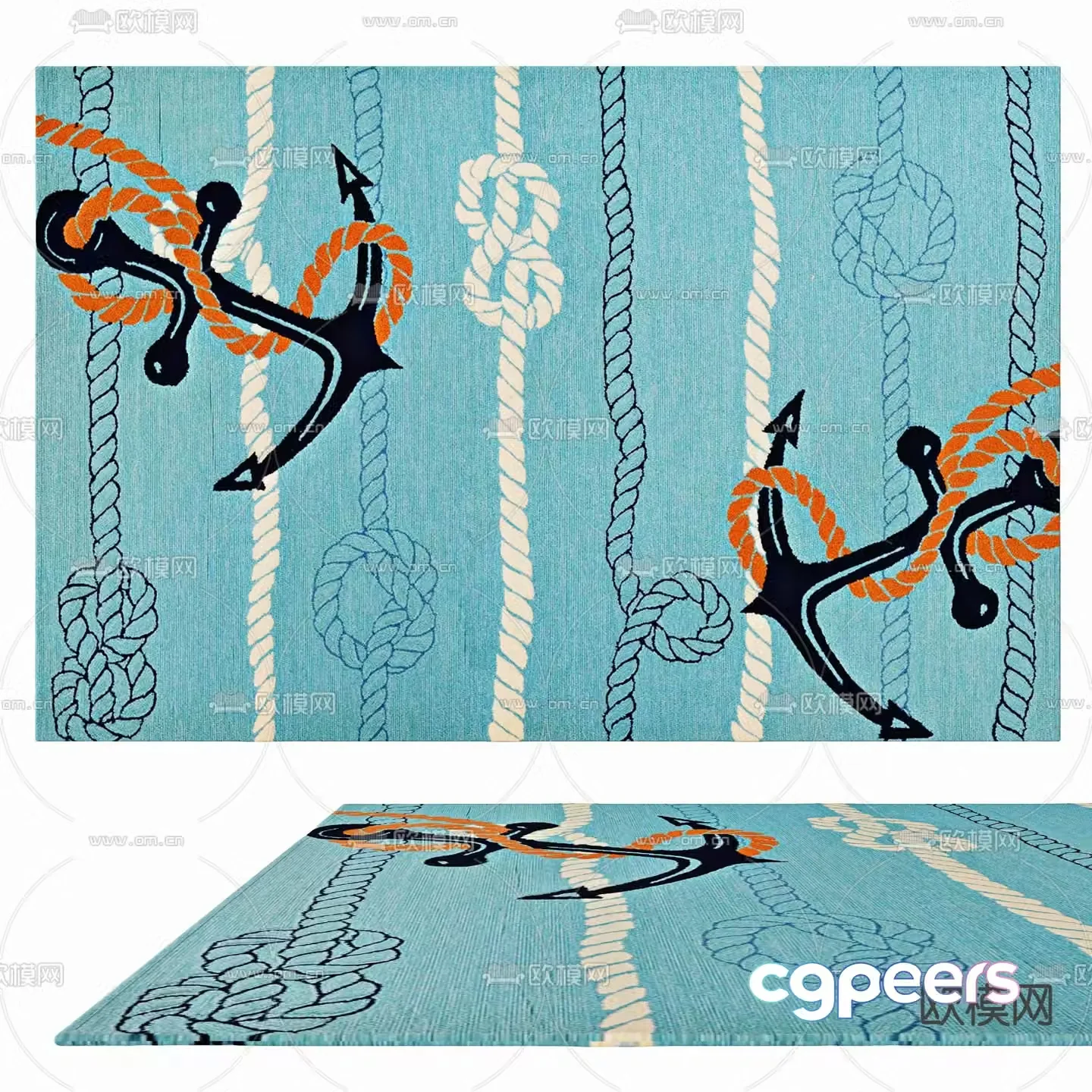 Children’s carpet 3d model