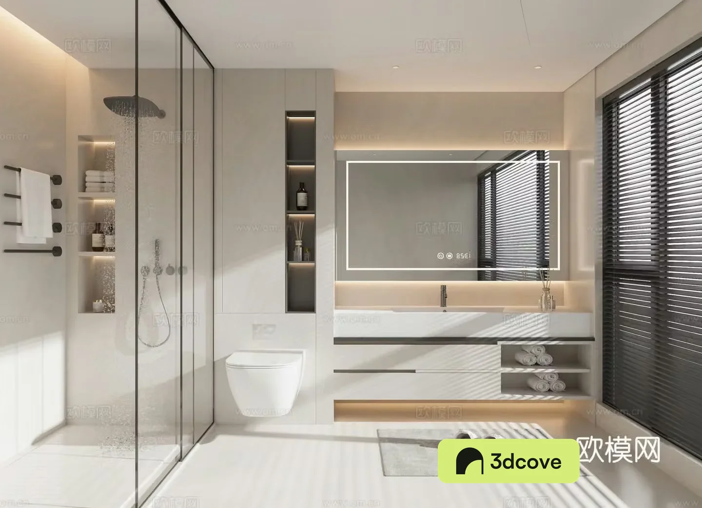 Modern bathroom