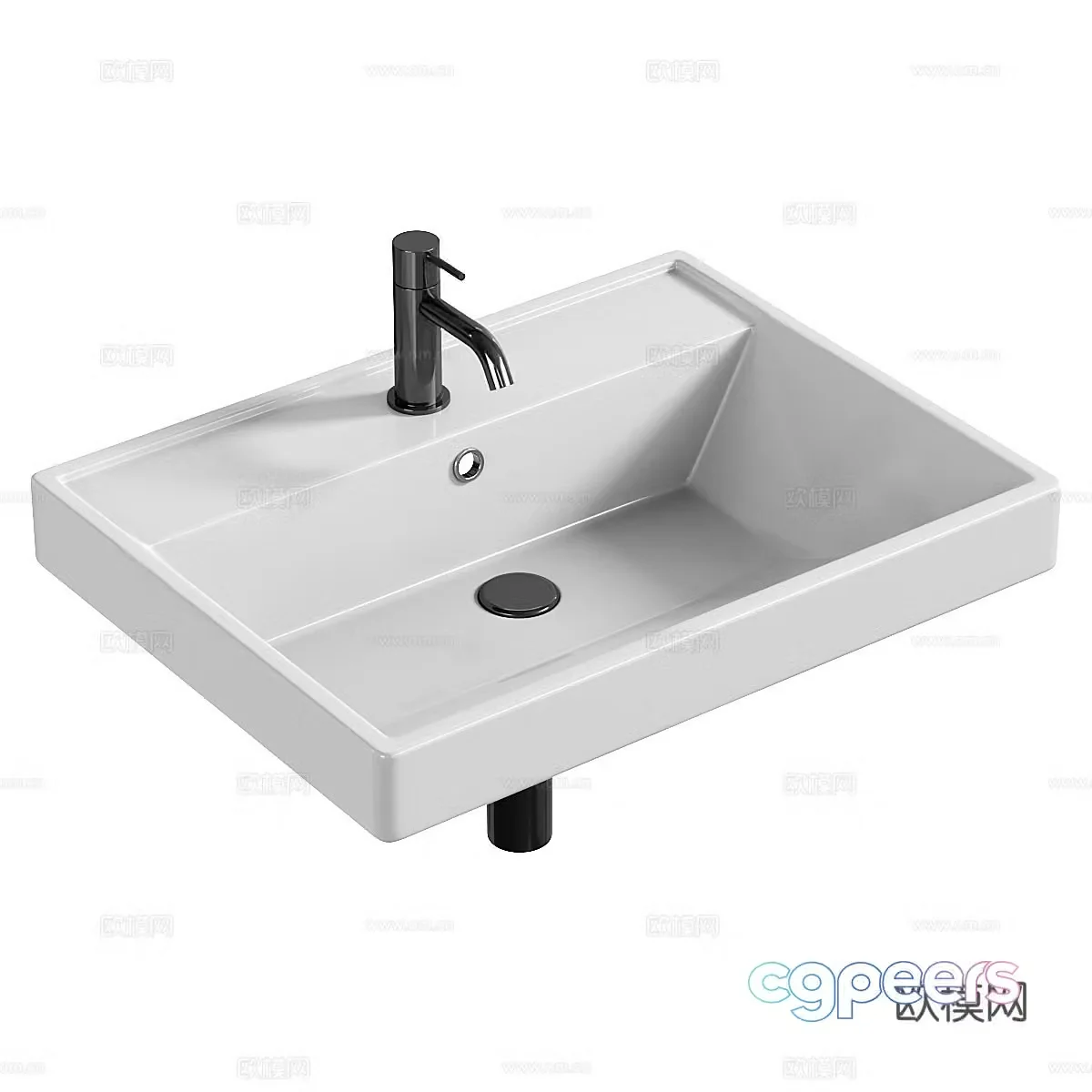 3D model of bathroom