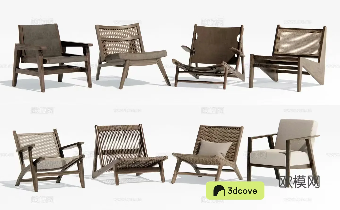 Wabi Sabi leisure chair outdoor chair rattan chair