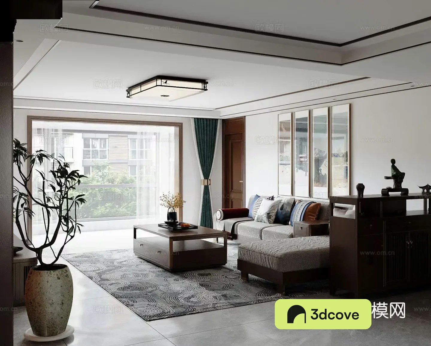 New Chinese living room