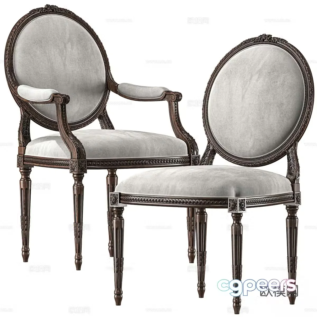 Dining chair 3d model