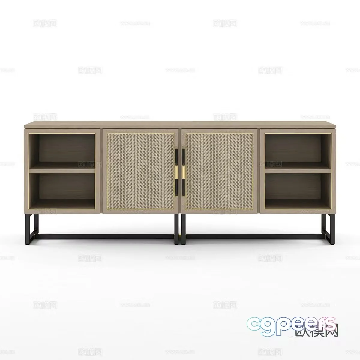 Brother Mykonos Sideboard 3D Model