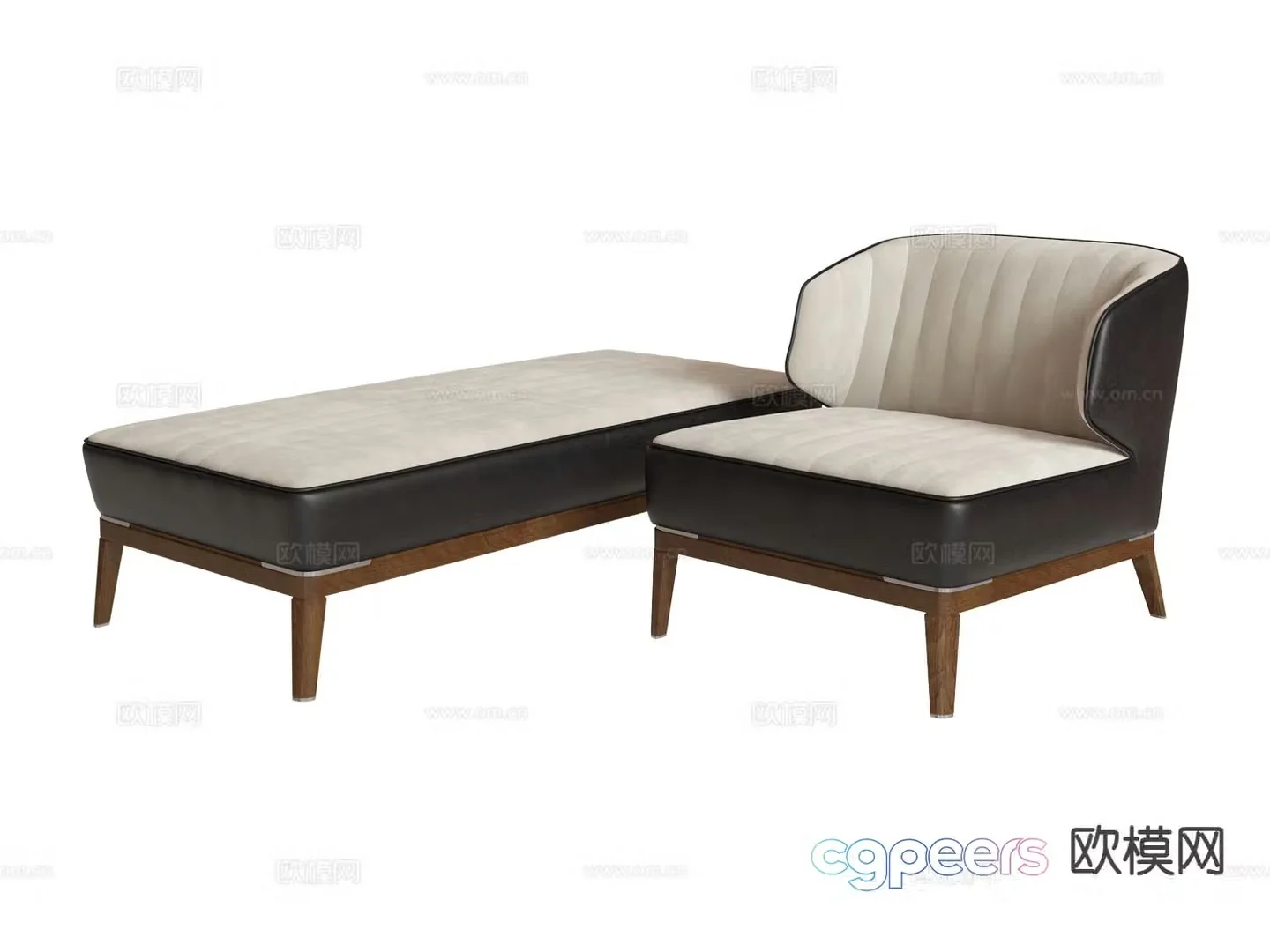 visionnaire chair sofa chair leisure chair 3d model