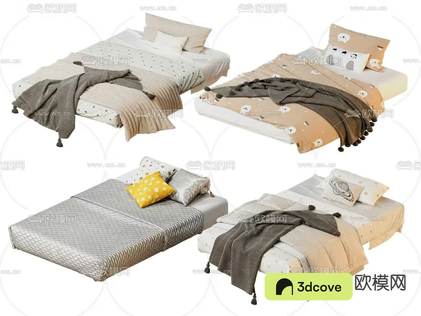 Modern children’s bed single bed
