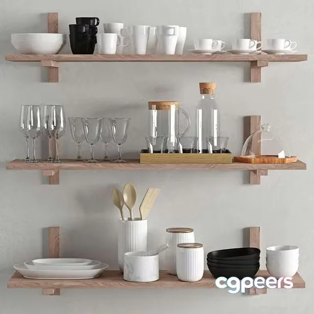 3ds Max Free – Kitchenware and Tableware 05
