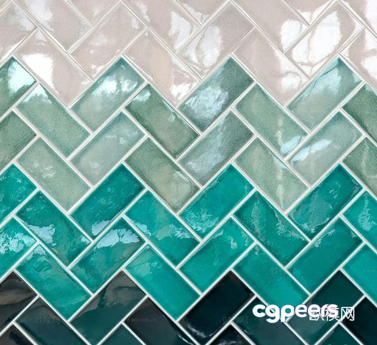 Foreign retro tiles handmade tiles parquet tiles ceramic tiles flower tiles wall tiles floor tiles 3d model