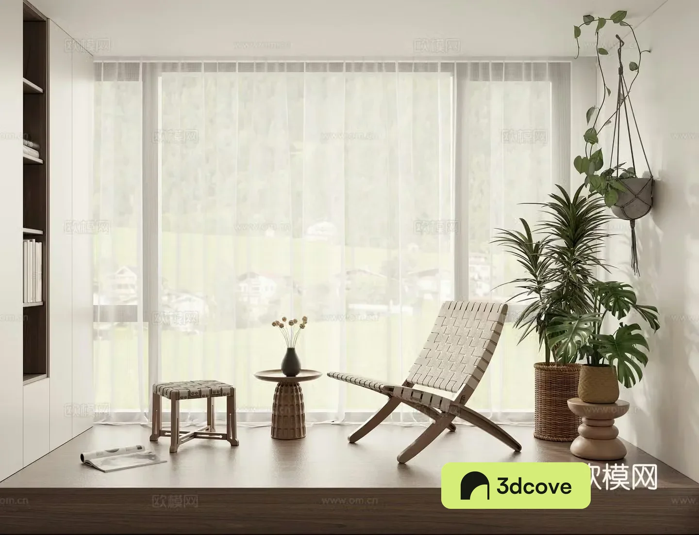 Wabi Sabi Leisure Chair Rattan Chair