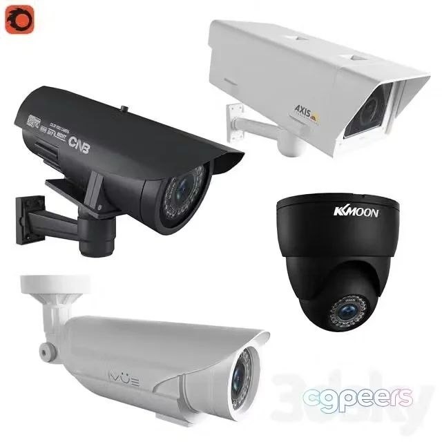 3ds Max Free – CCTV Cameras