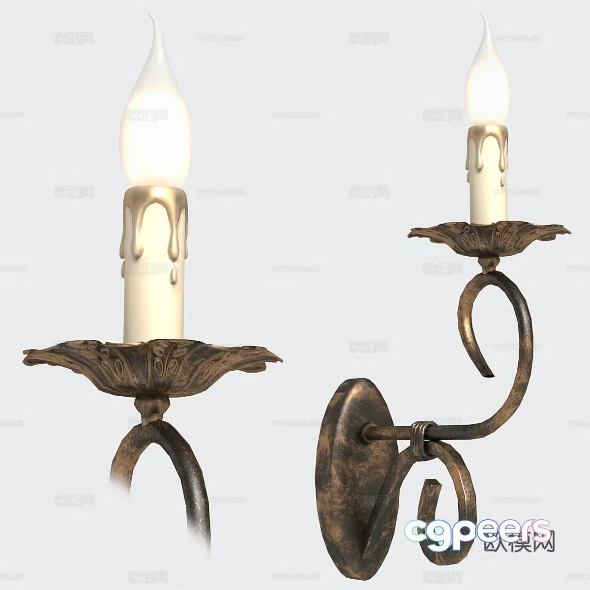 Wall lamp 3d model