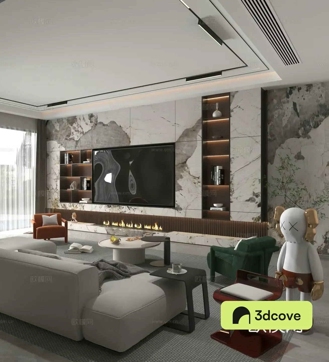 Modern living room