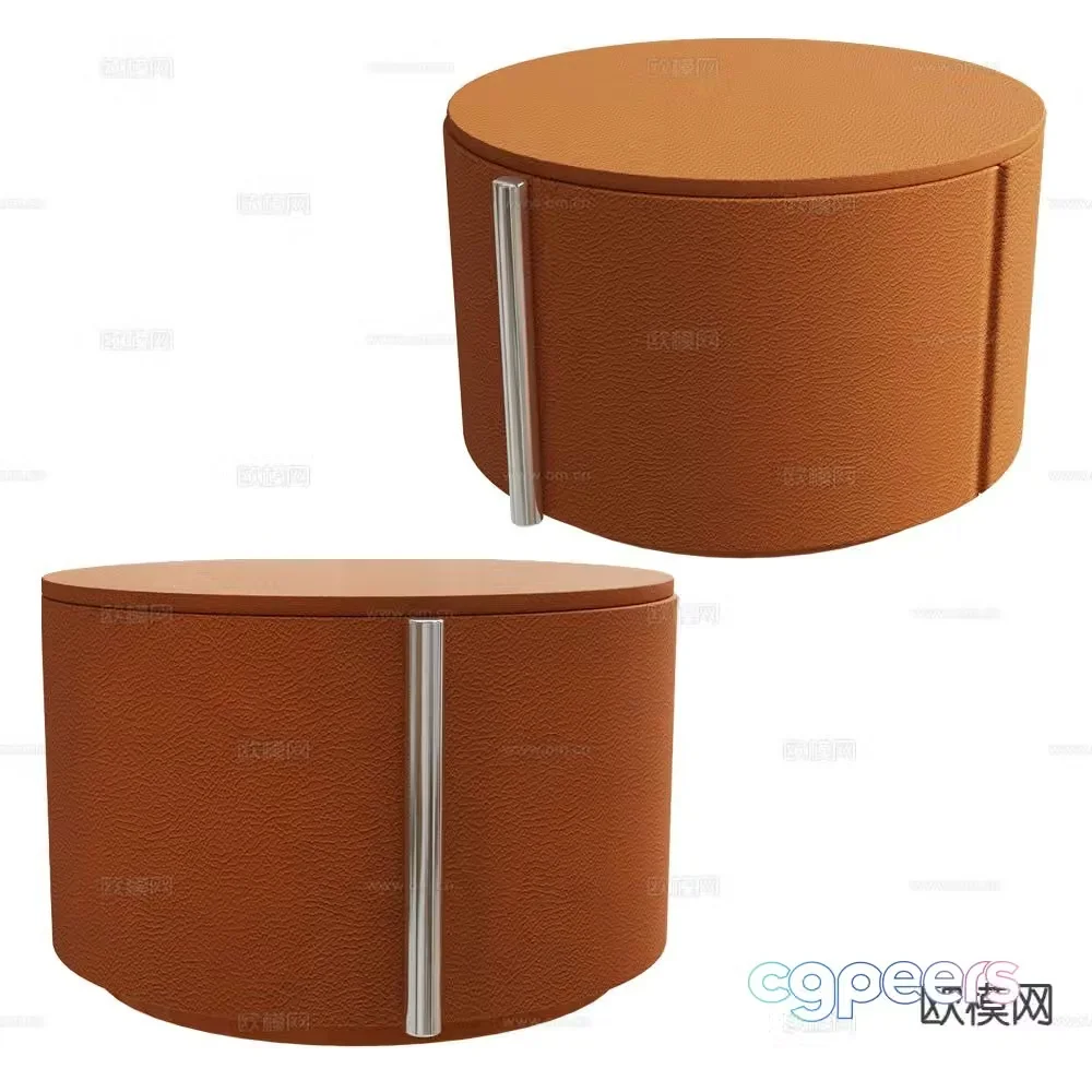 BAXTER bedside table 3d model