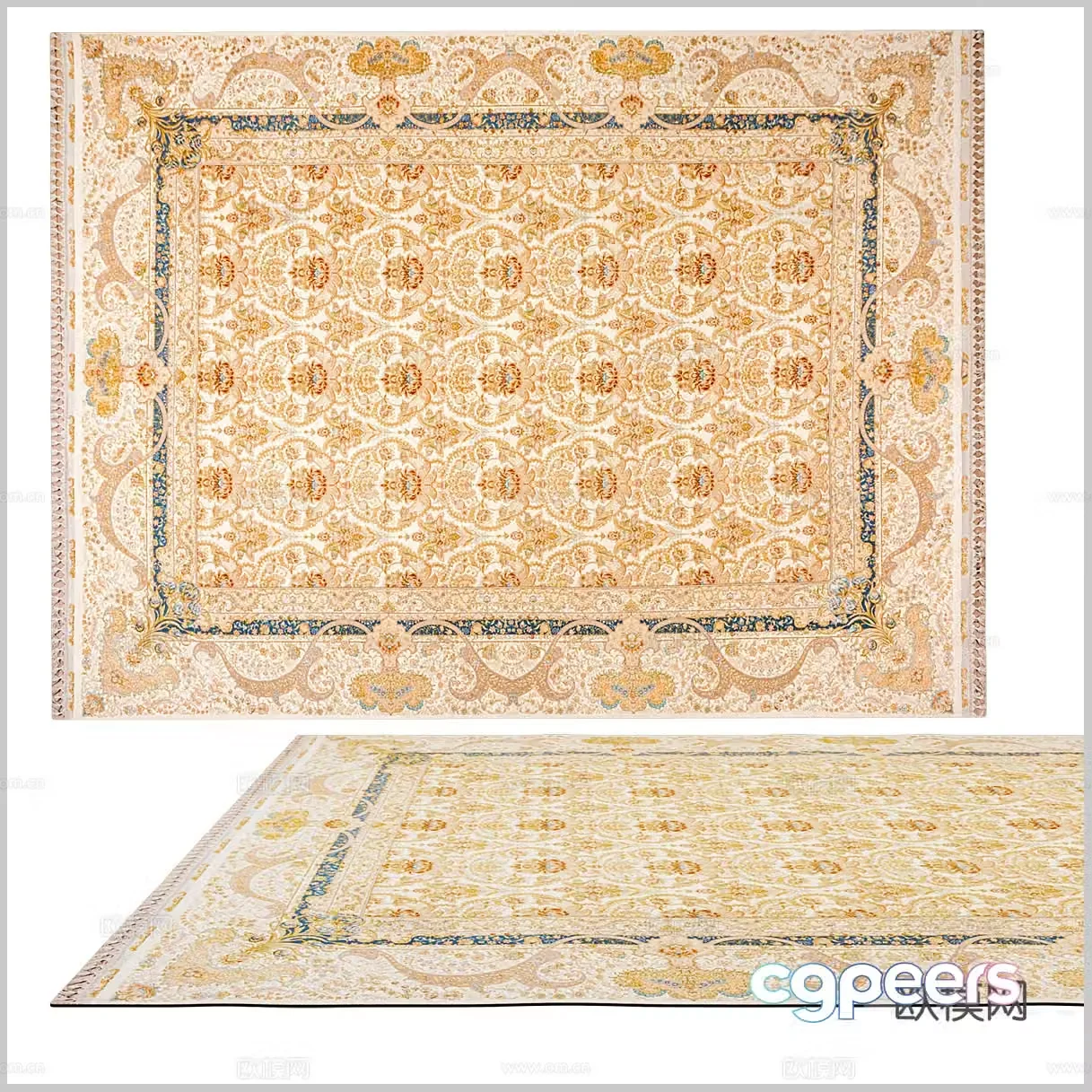 American carpet European carpet Classical carpet B&B carpet Southeast Asian carpet Retro carpet 3d model