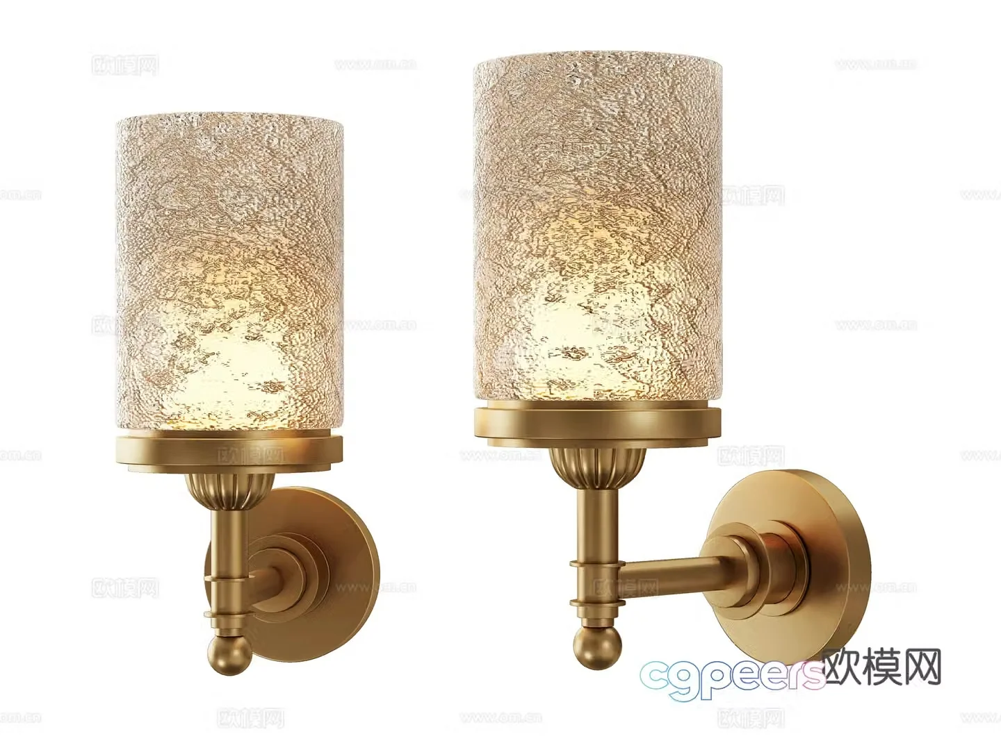 Modern wall lamp 3d model