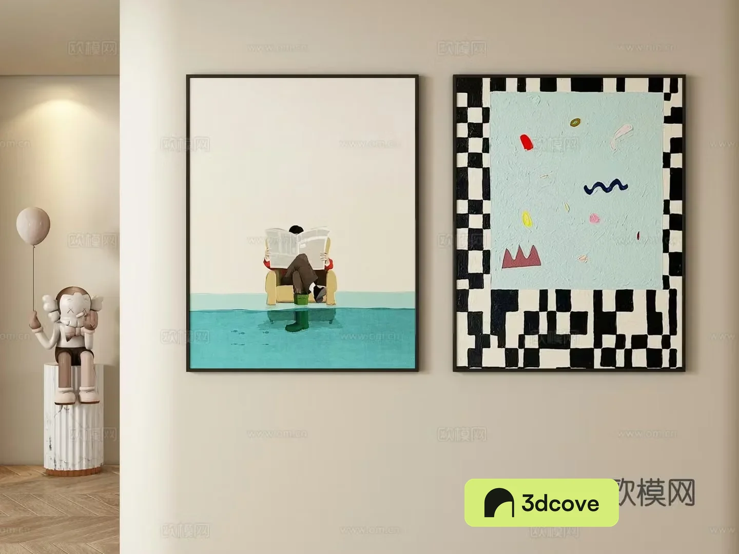 Children’s decorative paintings hanging paintings
