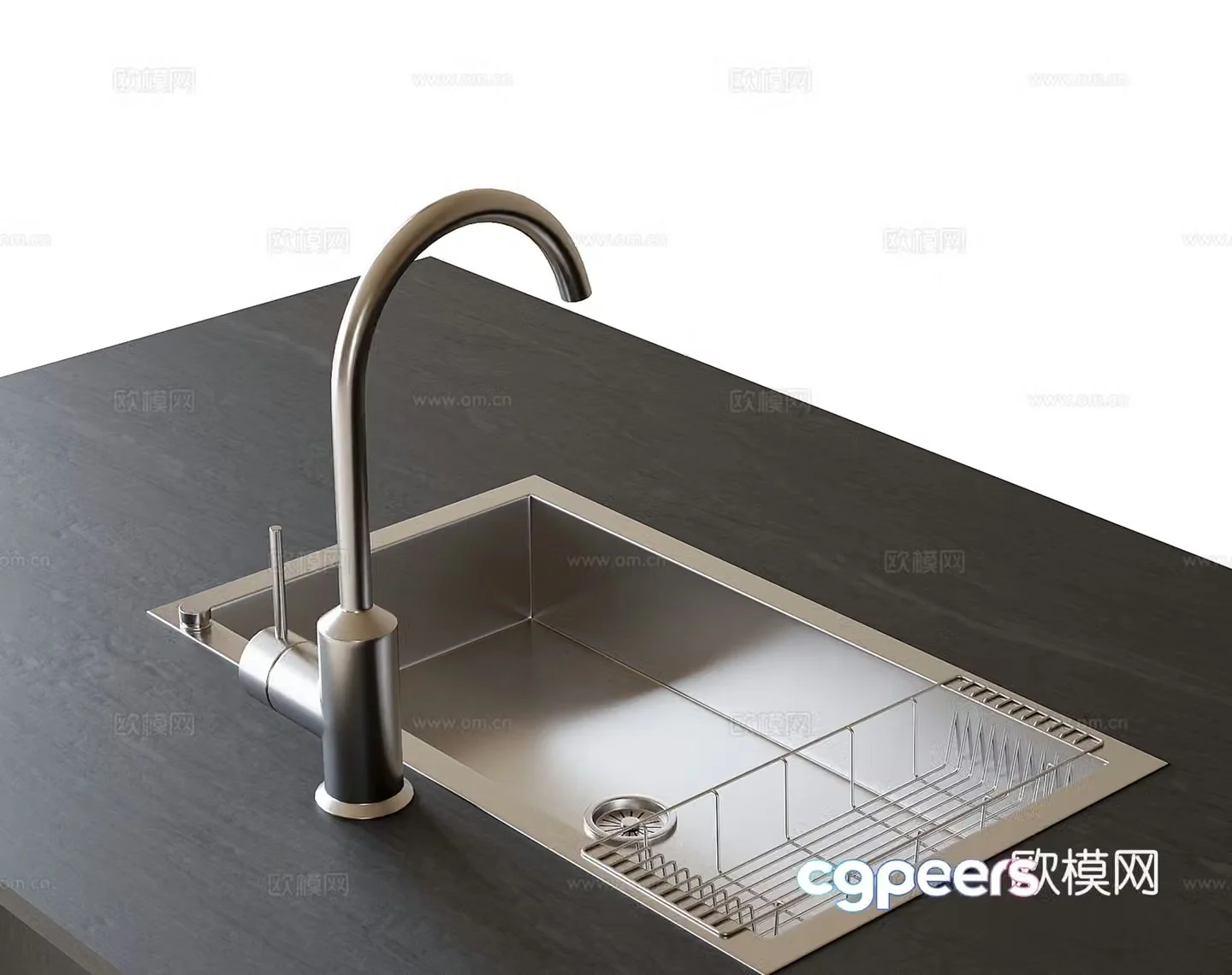 kitchen sink sink 3d model