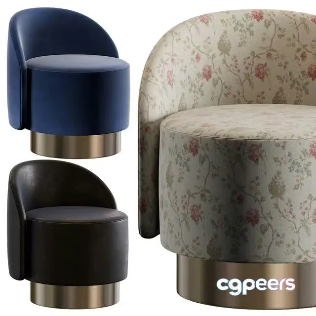 3ds Max Free – Tacchini PASTILLES Small armchair