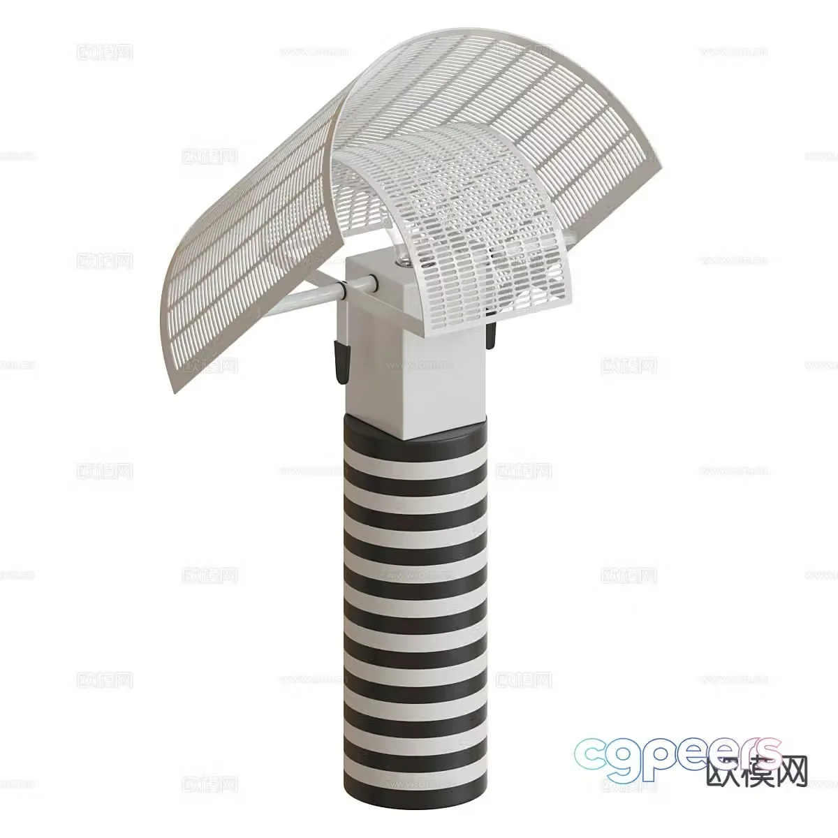 Modern floor lamp 3d model
