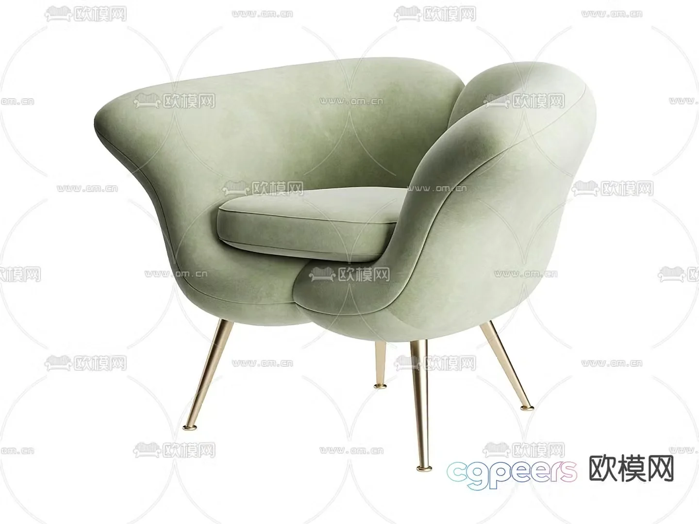 MISSANA leisure chair 3d model