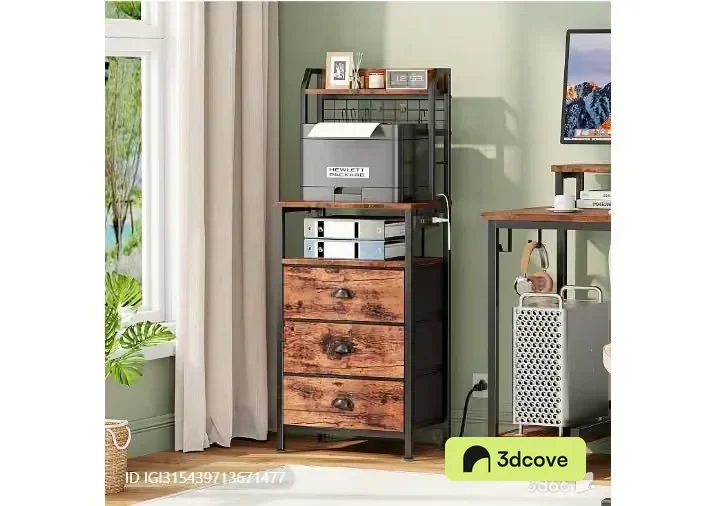 A Rustic Home Office