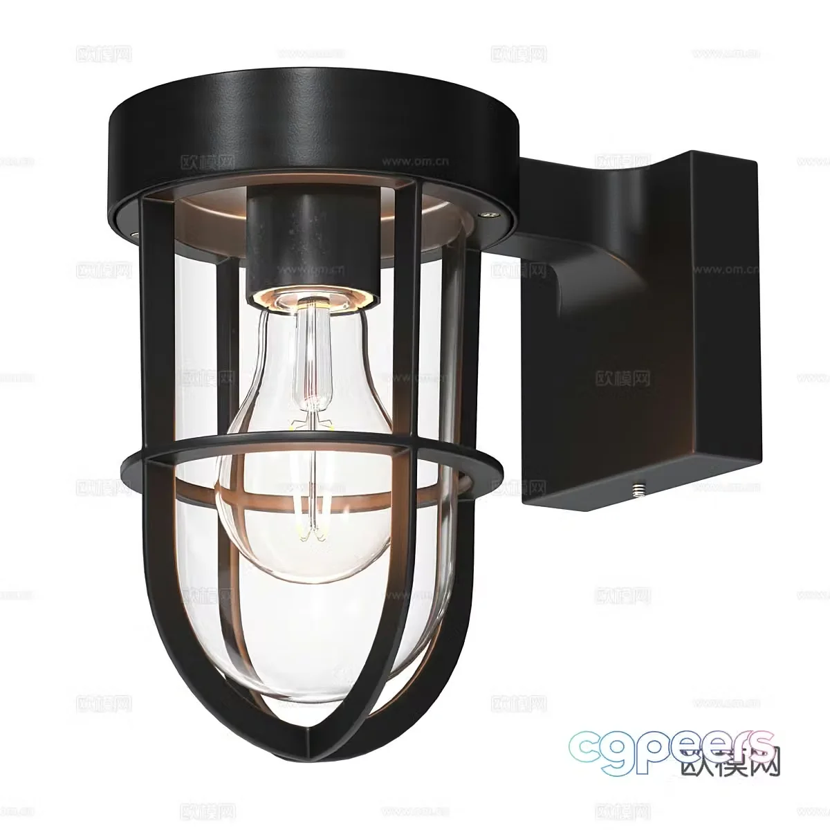 Nordic simple wall lamp wall lamp simple wall lamp decorative wall lamp lamp 3d model