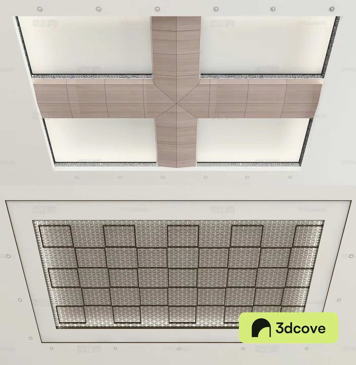 New Chinese style ceiling