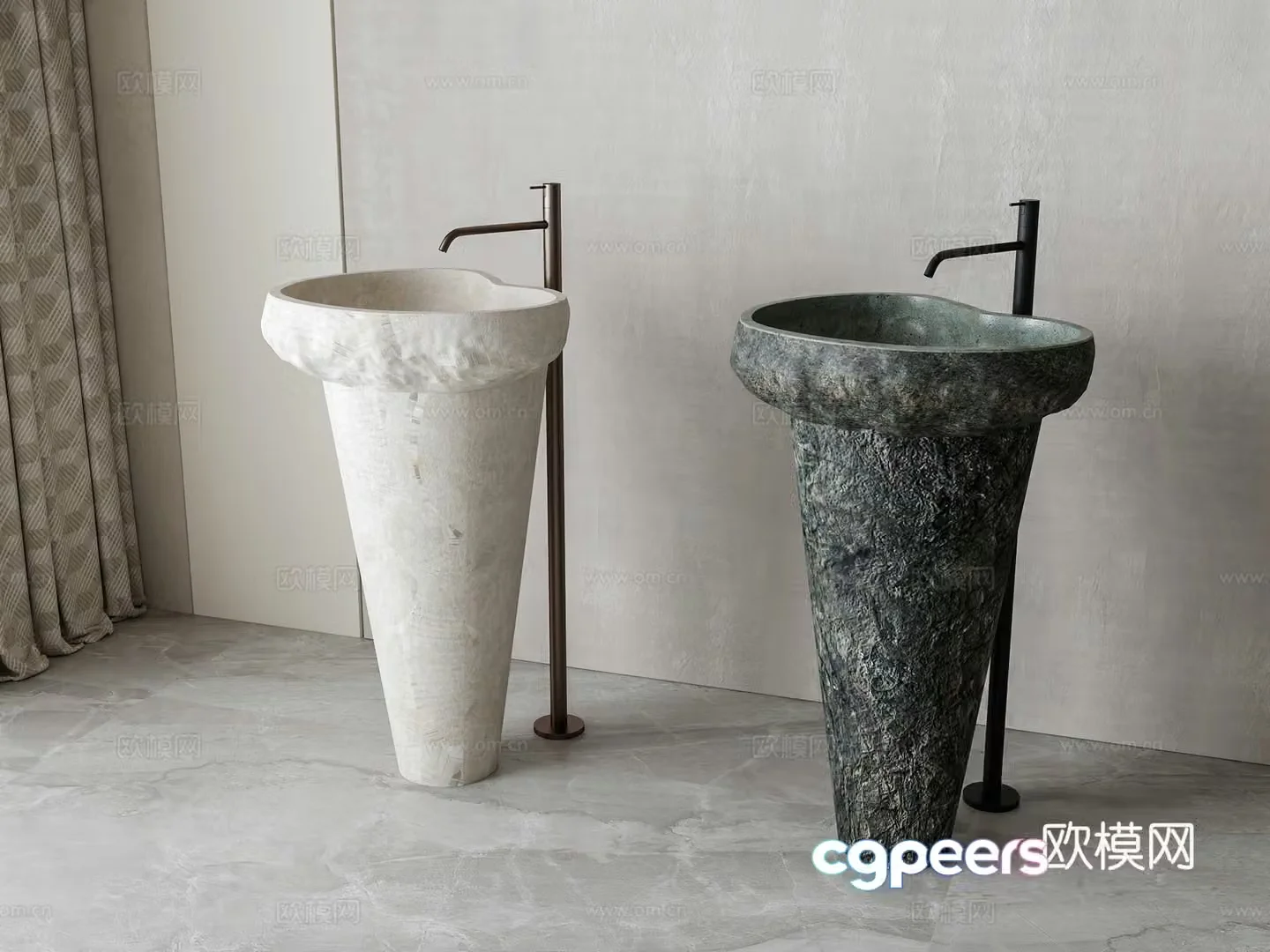 Wasabi wind washbasin 3D model