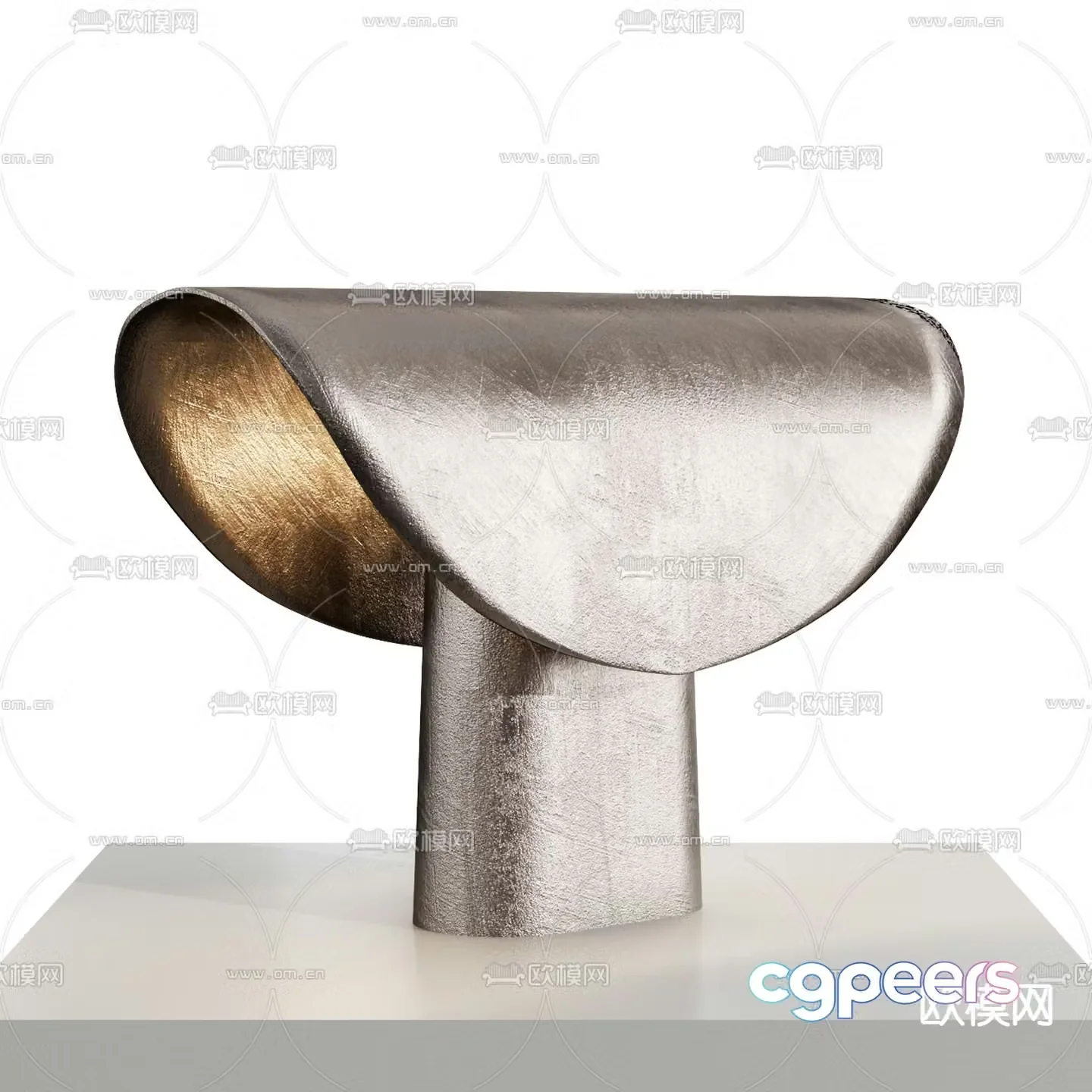 FLOS modern creative desk lamp 3d model