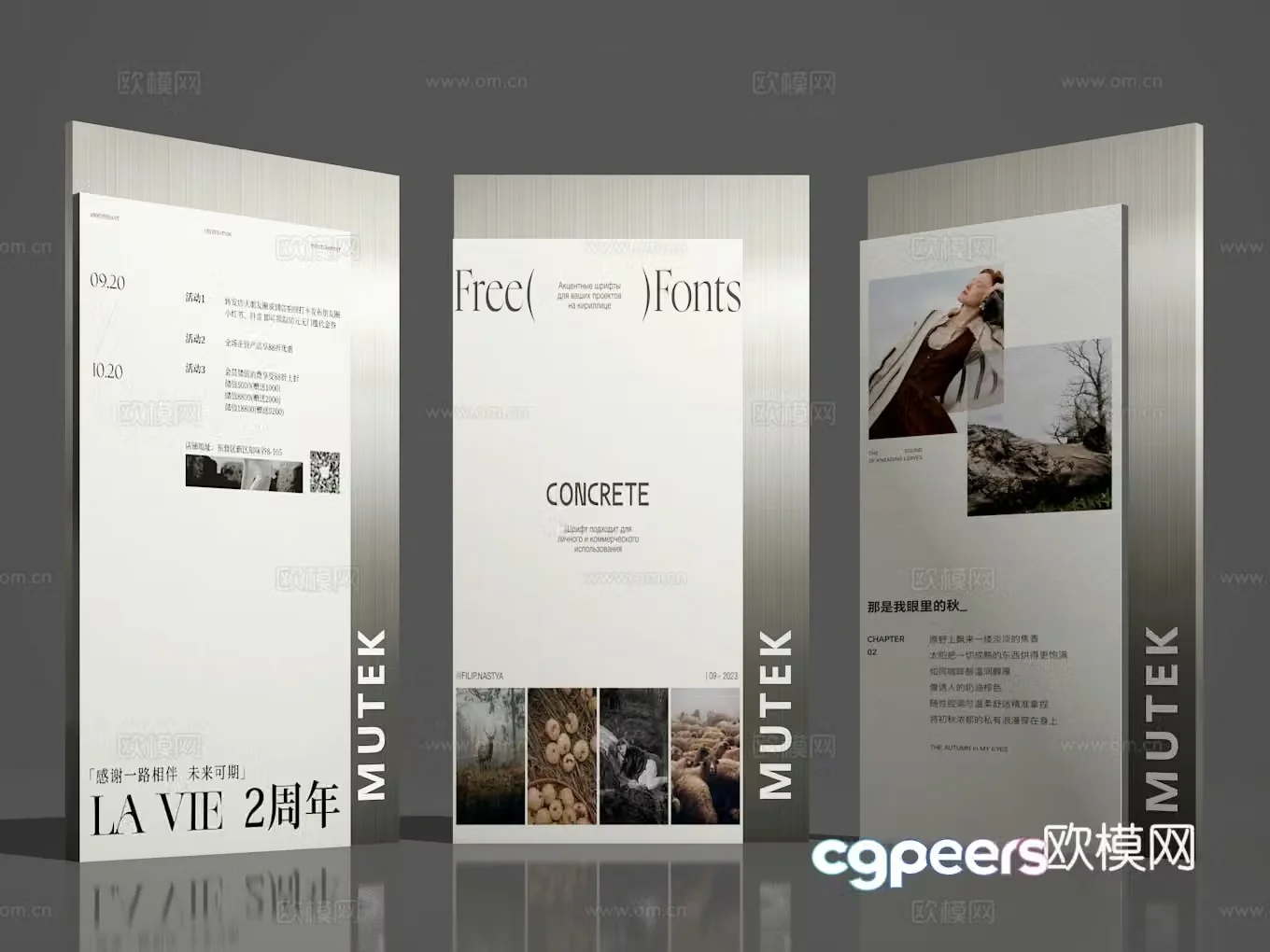 Display card 3D model