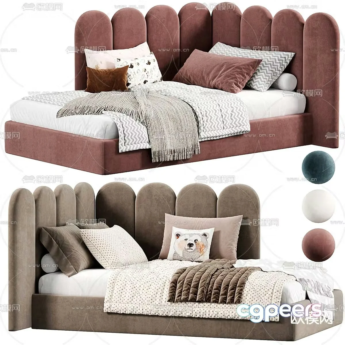 Livemaster children’s bed sofa bed 3d model