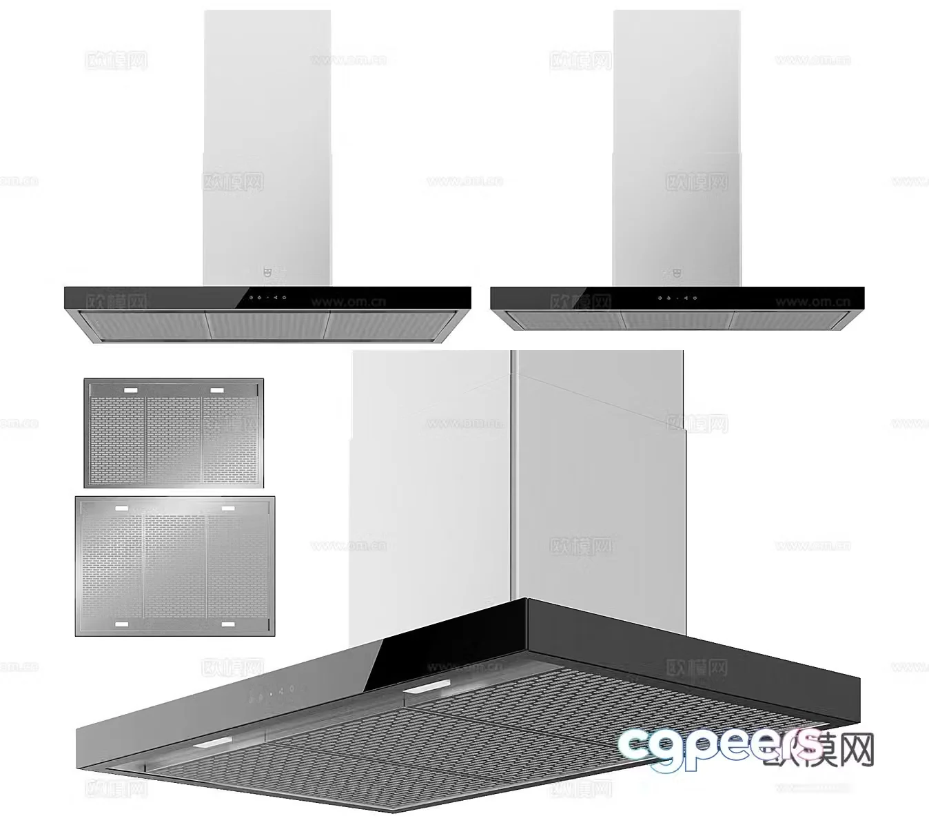 Range hood Range hood Kitchen appliances Kitchen appliances Range hood 3D model