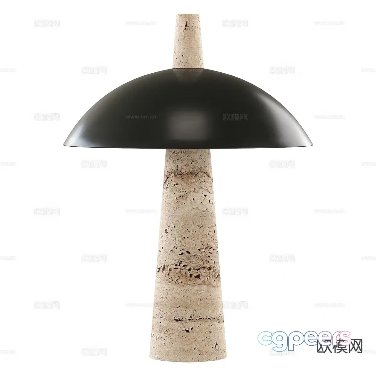 Wabi-sabi floor lamp 3d model