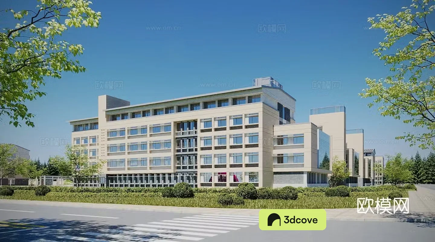 Modern office building architecture