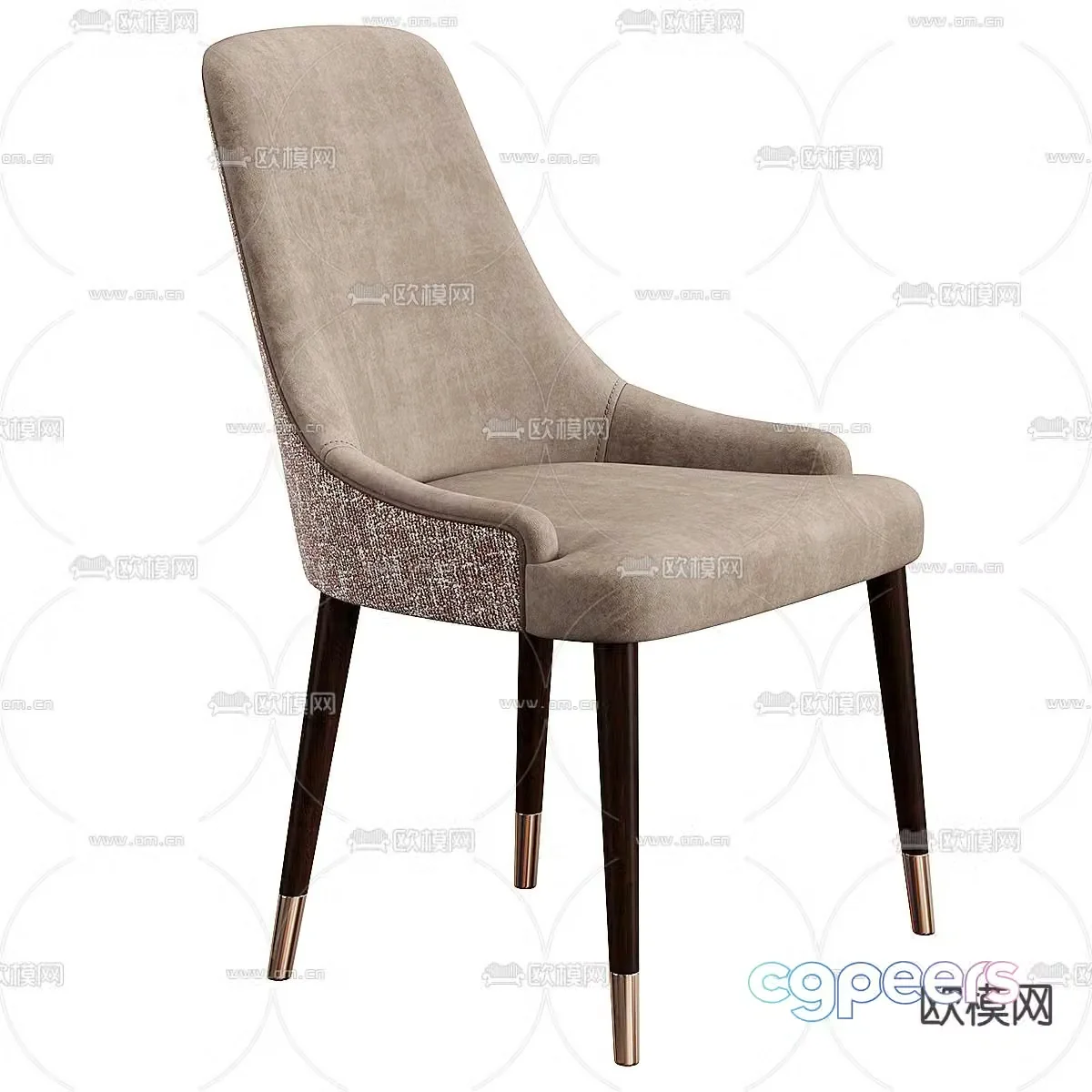 COLE chair leisure chair armchair 3d model