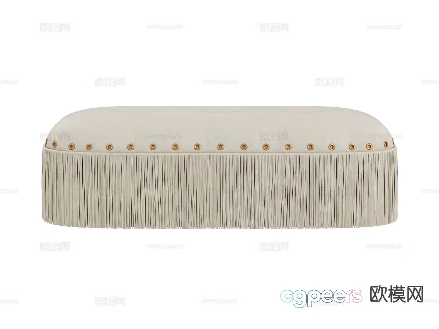 roberto cavalli Malawi bed step 3d model