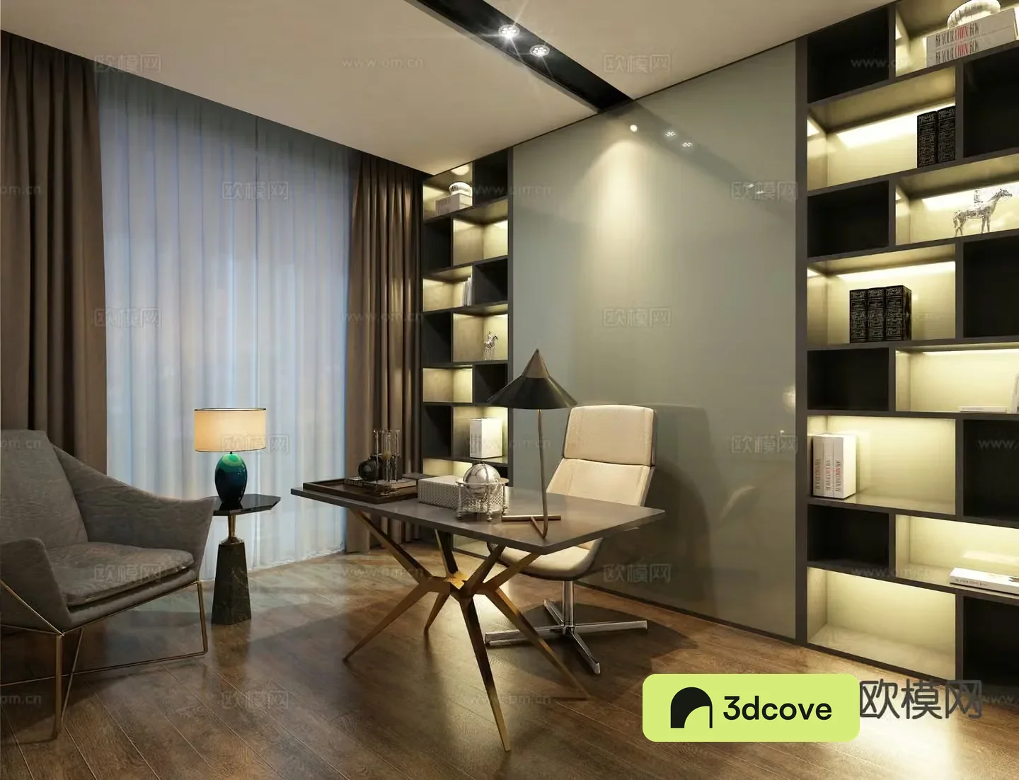 Light luxury study