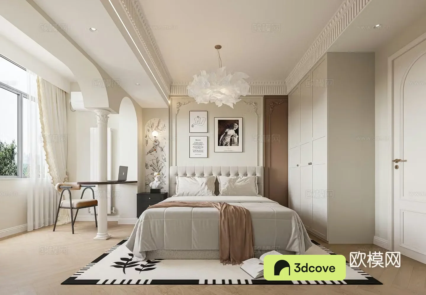 French bedroom