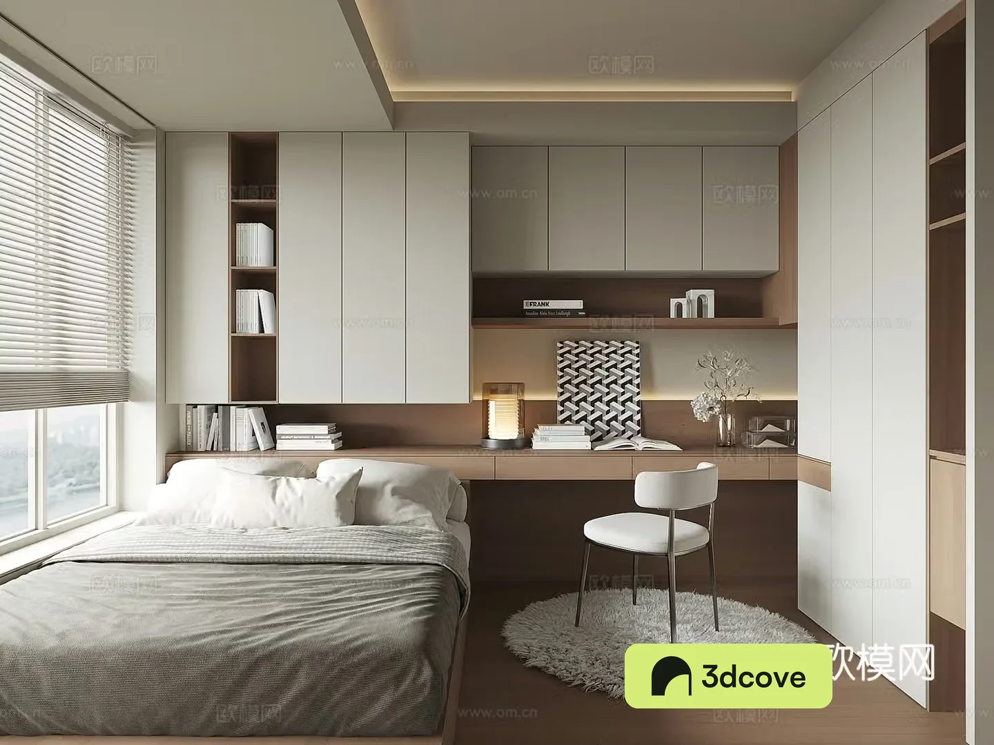 Modern tatami bedroom