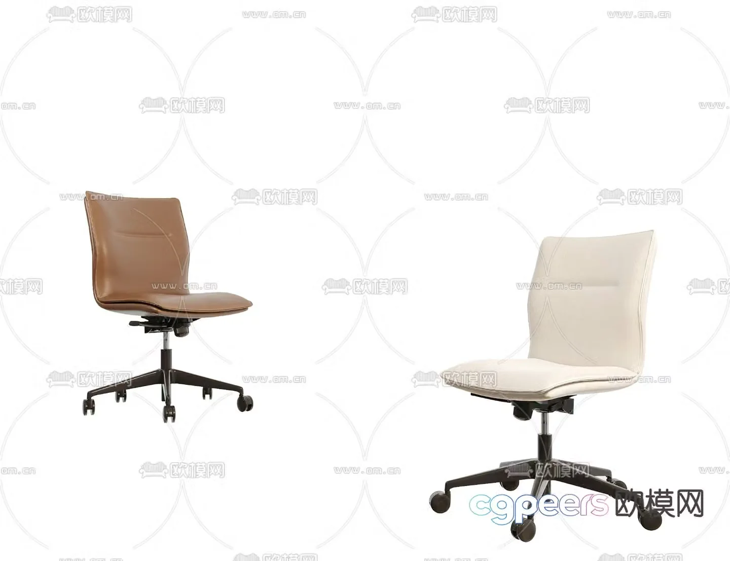 Modern office chair 3d model
