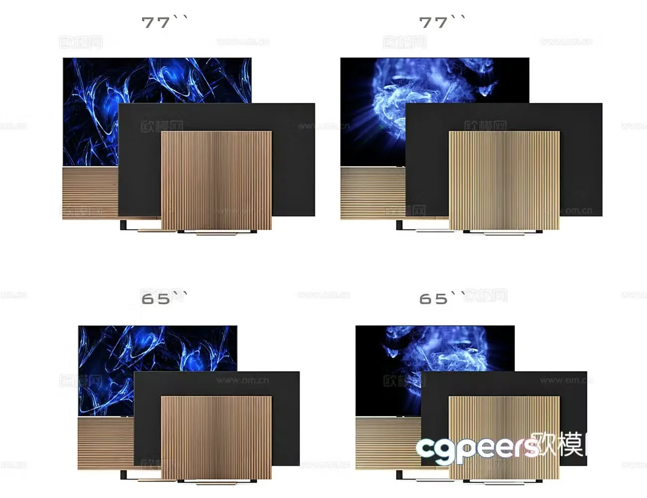 Bo audio TV 3d model