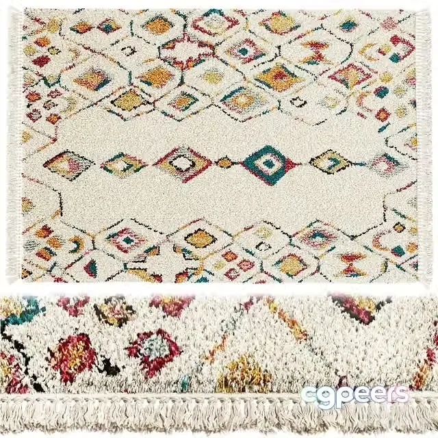 3ds Max Free – Colored carpet in the Berber style Taneti from LA REDOUTE INTERIEURS