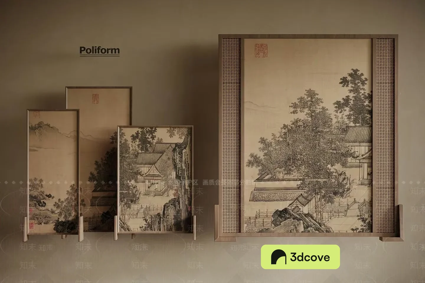 Asian-Style Artwork